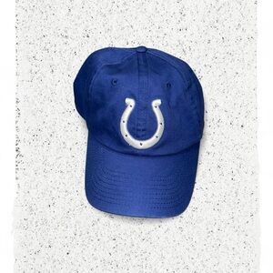 Men’s Indianapolis Colts Cap with White Horseshoe Logo
